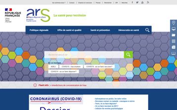 Capture d'écran site web